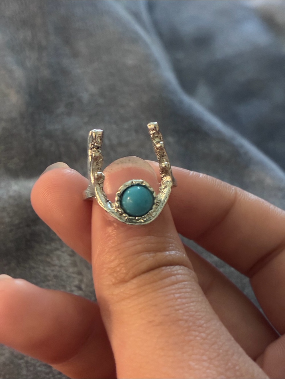 Jewelry | Southwest Style Turquoise Antlers Ring